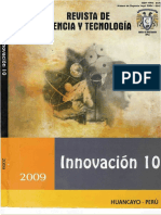 Innovacion 10. Revista de Ciencia y Tecnología
