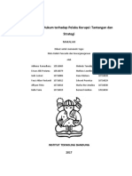 Penegakan Hukum Terhadap Pelaku Korupsi