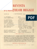 Revista Fundațiilor Regale, Iulie 1935