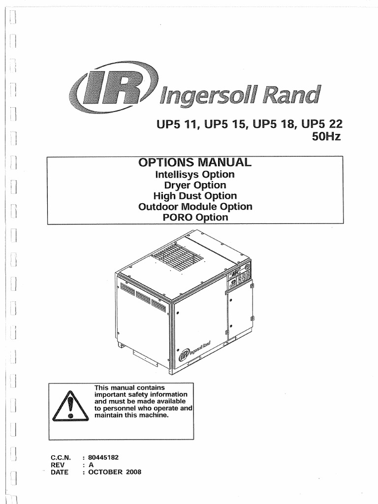 UP5 Options Manual PDF