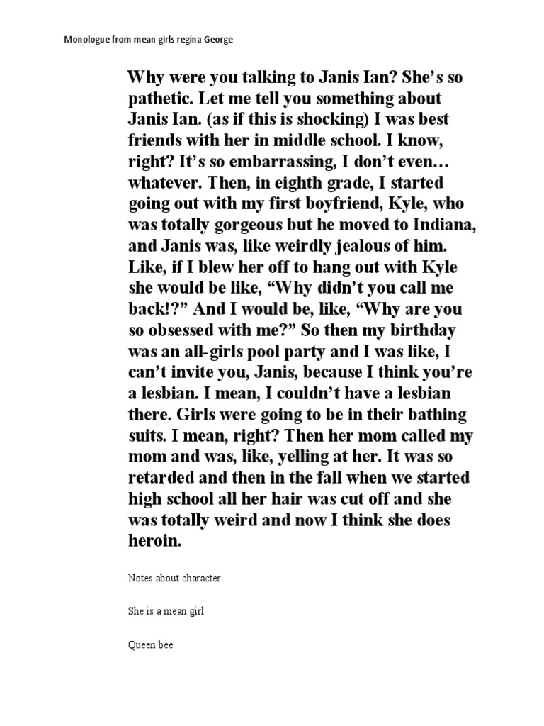 Acting Monologues Pdf