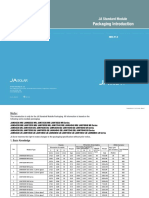 JA Standard Packaging Introduction For 182 Single-Glass and Bifacial Double-Glas