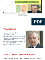 Four Pillars of Delor's Commission