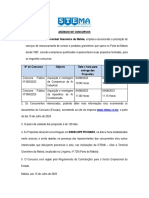 Anuncio de Concursos Publico 13-07-2023