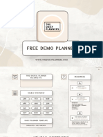 TDP-Demo Planner - Monday Start