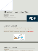 02 - Moisture Content of Soil
