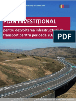 Plan Investitional Infrastructura de Transport