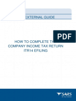 IT-ELEC-03-G01 - How To Complete The Company Income Tax Return ITR14 EFiling - External Guide