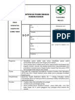 SOP Pelaksanaan Identifikasi Pasien Dengan Kondisi Khusus