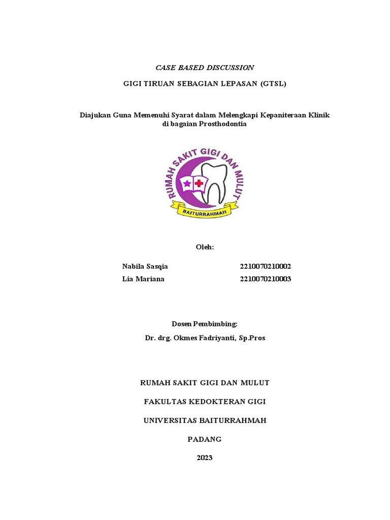 Case based discussion 2 pdf