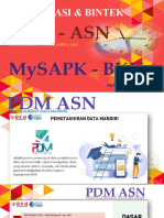 Sosialisasi PDM Mysapk