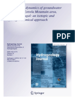 Defining The Dynamics of Groundwater in Serra Da Estrela Mountain Area, Central Portugal: An Isotopic and Hydrogeochemical Approach