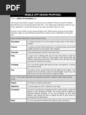 Benedict Ernest DAVID - Mobile App-Design-Proposal