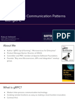 Cloud Native Communication Patterns With GRPC