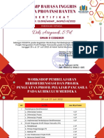 Sertifikat 32 JP Pembelajaran Berdiferensiasi TK Provinsi