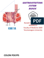 Gastrointestinal System Block: Case 5A
