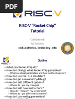 Riscv Rocket Chip Tutorial Bootcamp Jan2015