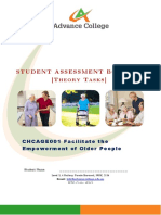 CHCAGE001 Facilitate The Empowerment of Older People SAB v3.2 THEORY