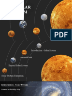 The Solar System Sample Presentation