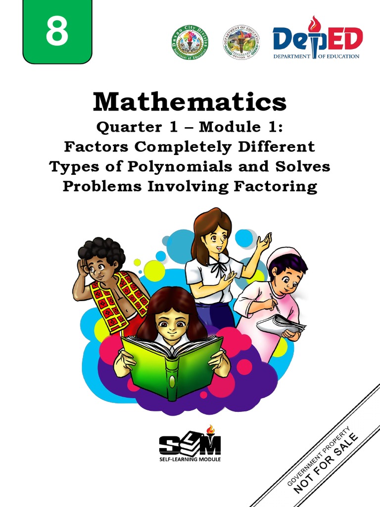 Q1 Mathematics 8 Module 1 - Removed | PDF
