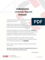 Comunicado Sindical