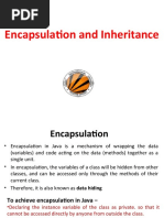 Encapsulation and Inheritance