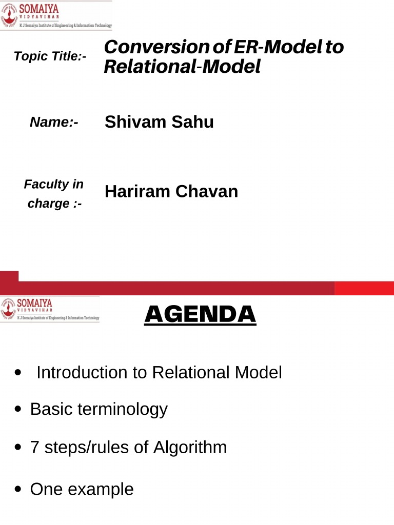 Relational Database Model | PDF