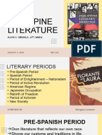 L3 Philippine Literature Overview