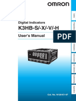 n128 k3hb-s - X - V - H Digital Indicators Users Manual en