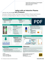 Plasma Water Activation With An Inductive Plasma Torch at Atmospheric Pressure