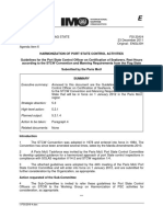 TISTCW-FSI 20-6-4 - Guidelines For The Port State Control Officer On Certification of Seafarers, Rest Hours According To... (Paris MoU)