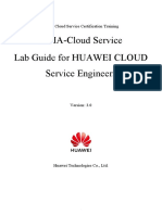 HCIA-Cloud Service V3.0 Lab Guide