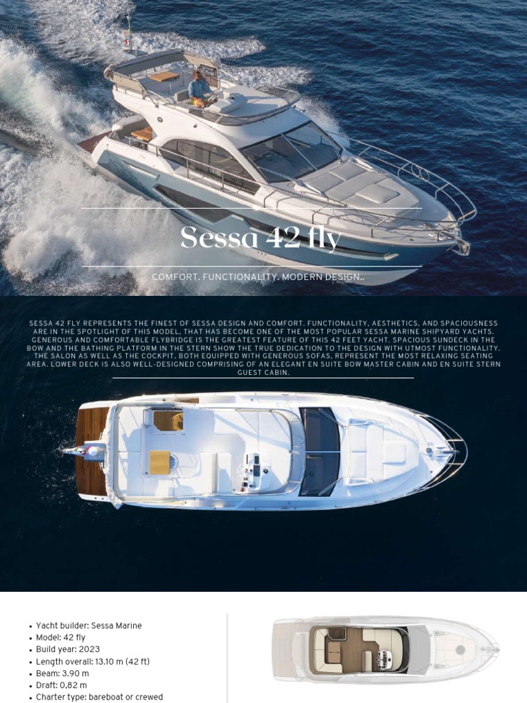 Sessa 42 Fly_BF Brochure | PDF