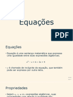 01E Equações