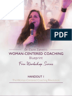 Woman-Centered Coaching Blueprint - Workshop 1 - Handout