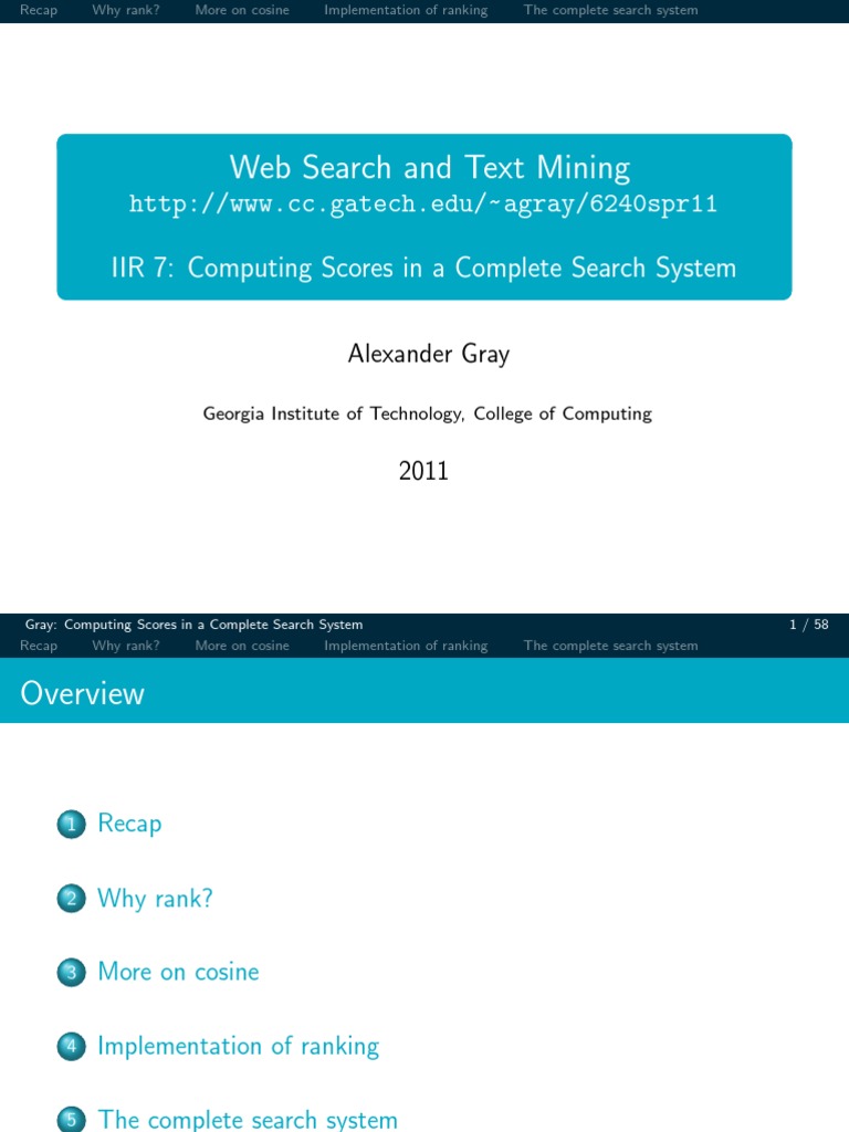 07 System | PDF | Search Engine Indexing | Information Retrieval