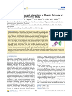 Unfolding and Interactions of Albumin With PH