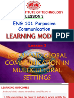Caraga Institute of Technology: Lesson 3