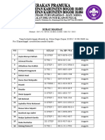 SURAT MANDAT Gelar Senja