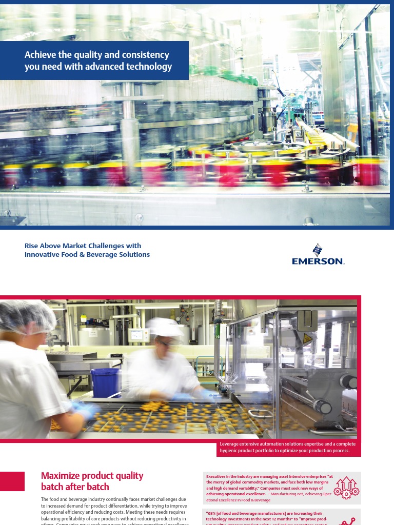 Innovative Automation for Food Production | PDF | Flow Measurement ...