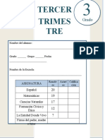 Examen de Tercer TRIMESTRE