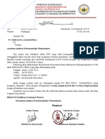 Undangan PC Imm Kota Samarinda 2023.