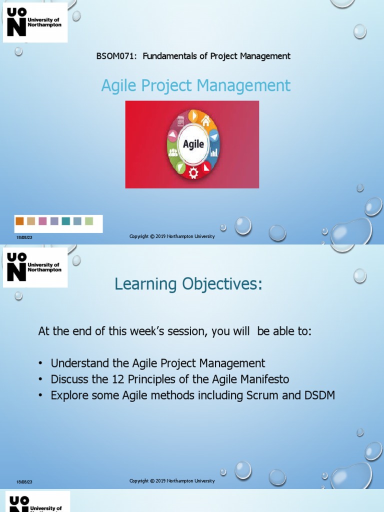 Agile Project Management - SPR 2223 | PDF | Scrum (Software Development ...