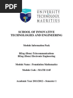 School of Innovative Technologies and Engineering