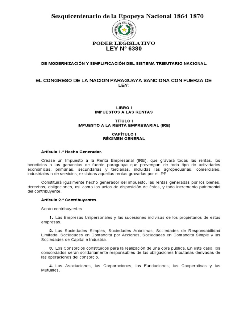 ley-6380-19-pdf-impuestos-impuesto-sobre-la-renta