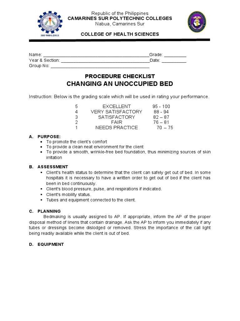 Making A Simple Unoccupied Bed