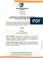 Plan de Desarrollo Barbosa Social ¡Es La Gente! 2020 - 2023