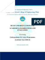 BTech Provisional R&R PCCoE 2020 21