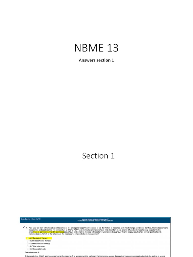 Nbme 13 answers pdf