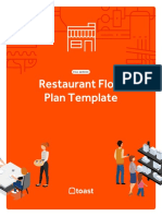 Restaurant Floor Plan Template - Full Service